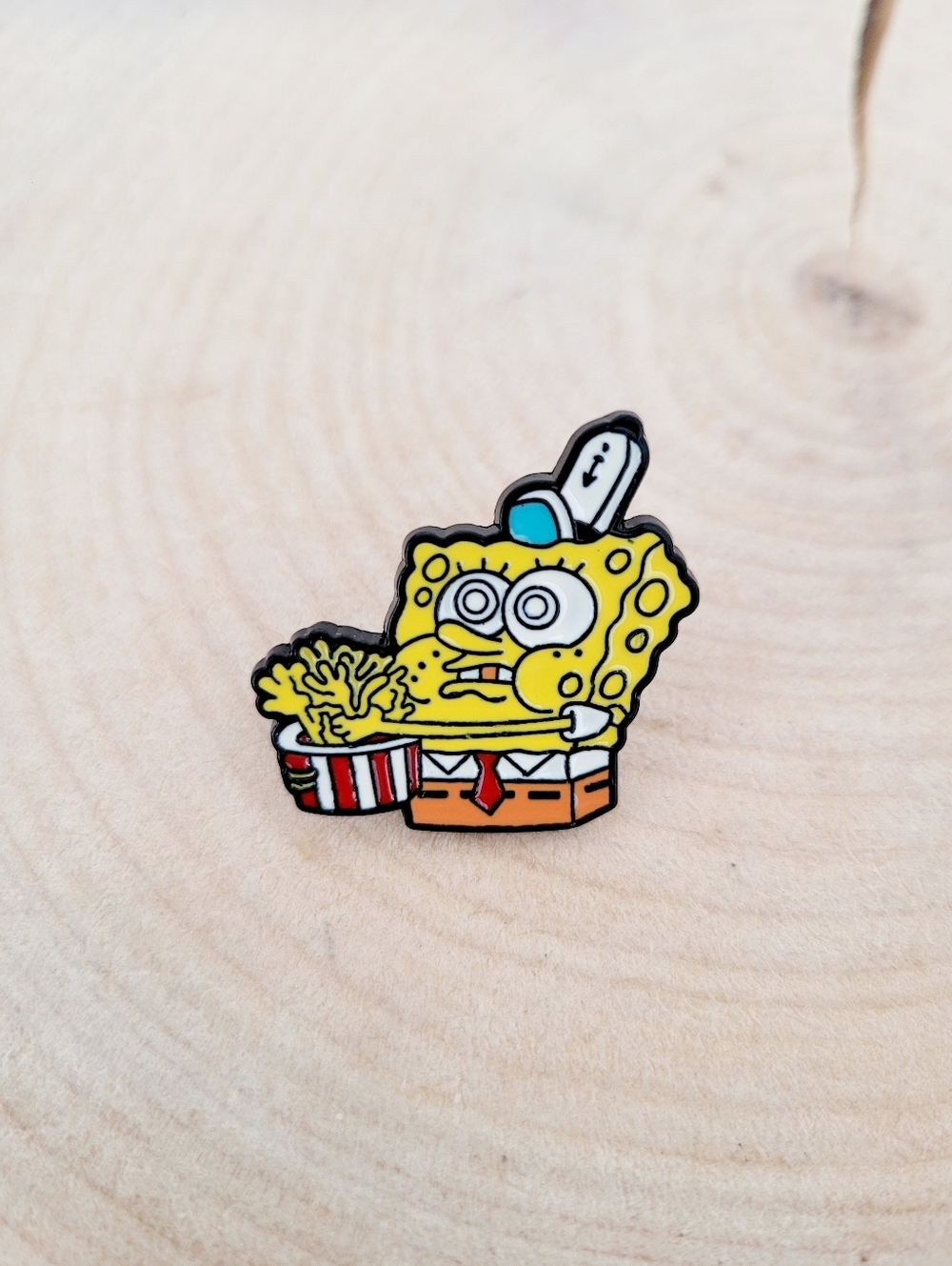 2/$20 Brand New SpongeBob "Work" Pin Brooch